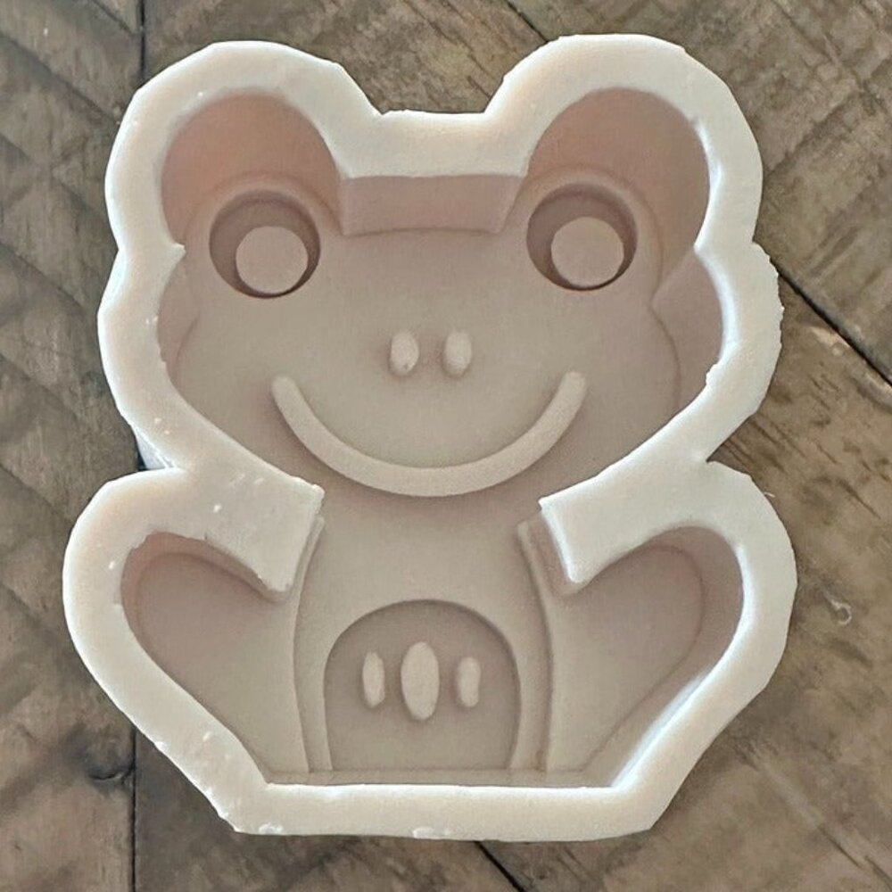 3D Frog Silicone Mold - Food Grade - Soap Making - Epoxy Resin - Chocolate - Fon